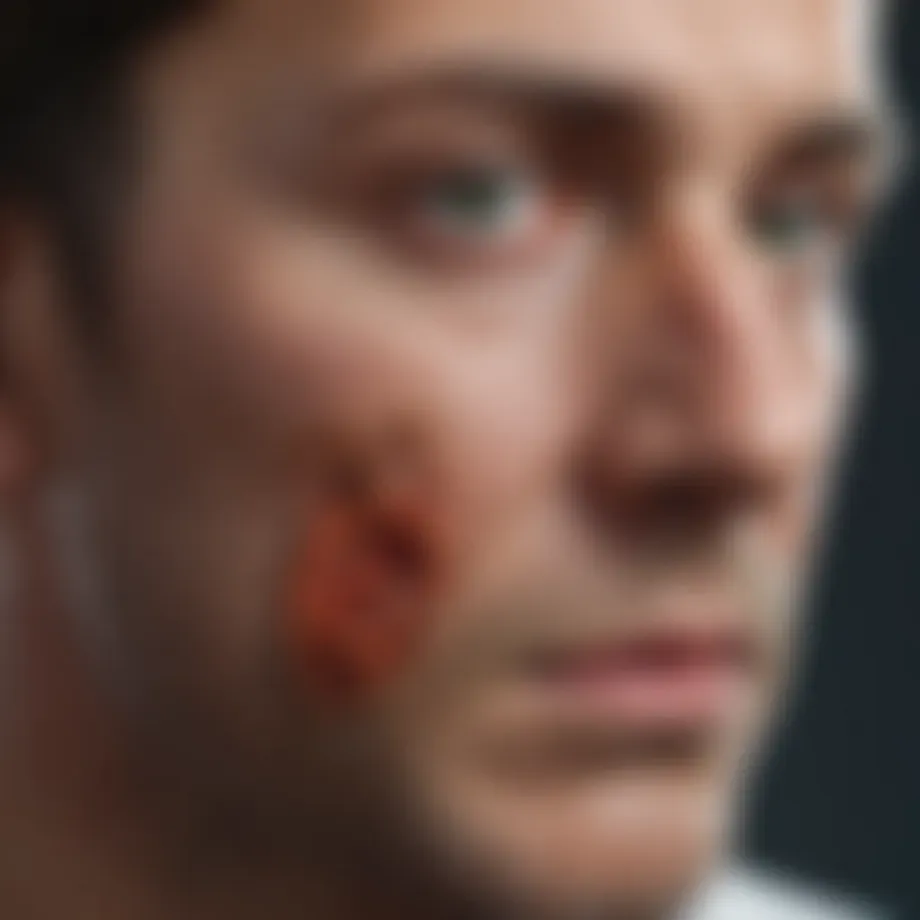Illustration of Fungal Sinusitis Pathology