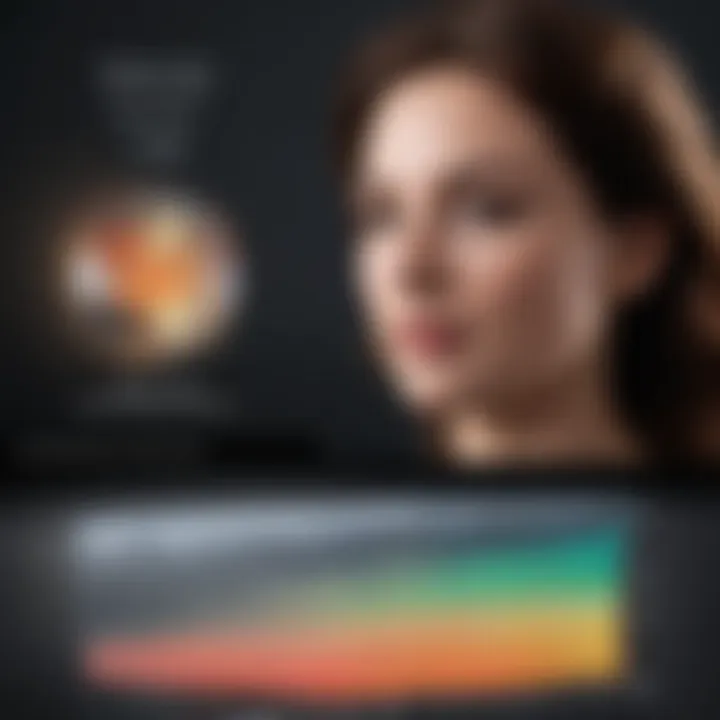Infographic displaying recent advancements in UV-vis technology