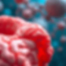 Detailed illustration showcasing the abnormal hardening of tissue associated with diffuse sclerosis.