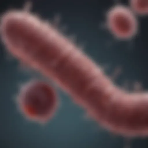 Illustration of common bacterial pathogens causing UTIs