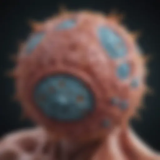 Illustration depicting benign nodes and their characteristics