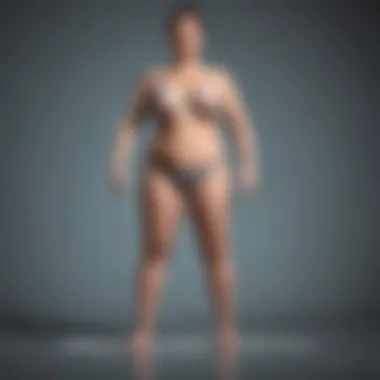 Graph demonstrating the relationship between BMI and body fat percentage