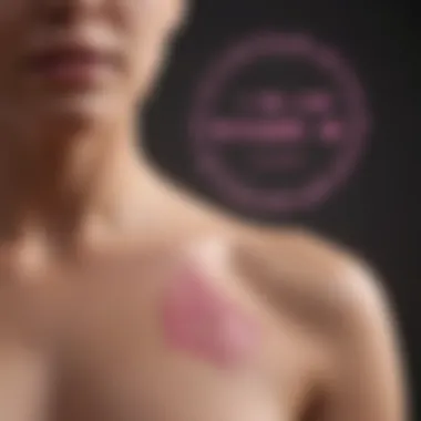 Graph showcasing statistics related to breast cancer survival based on detection timing
