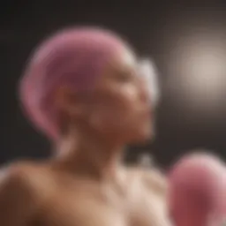 Illustration depicting the impact of early detection on breast cancer survival rates