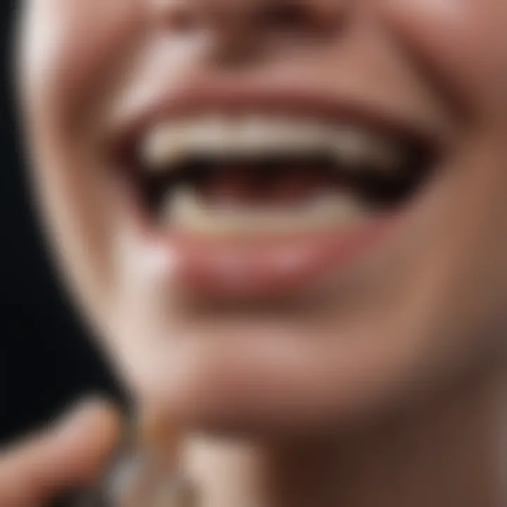 Visual representation of resin materials used in dental applications