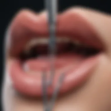Surgical Tools for Lip Frenectomy Illustration of surgical tools used in frenectomy