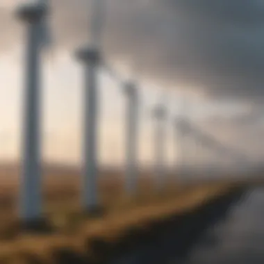 Lifecycle Assessment of Wind Turbines A graph depicting the lifecycle assessment of wind turbines.