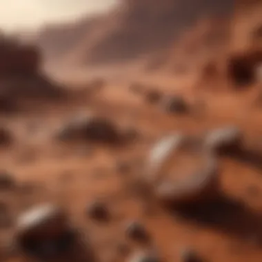 Microbial Life Detection Methods Graphical representation of microbial life detection methods on Mars