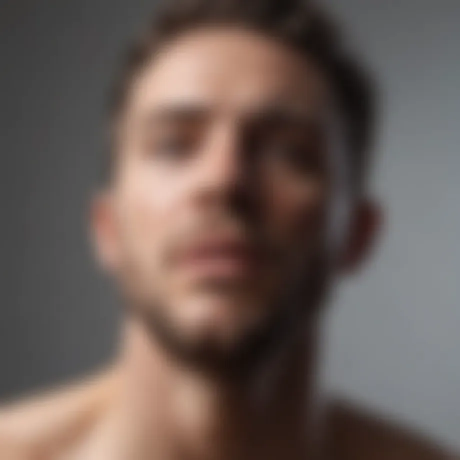 Conceptual representation of anxiety affecting the body