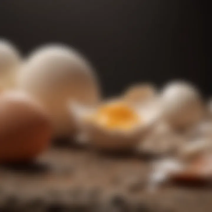 Visual representation of the environmental benefits of utilizing eggshells.