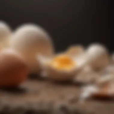 Environmental Benefits of Eggshell Utilization Visual representation of the environmental benefits of utilizing eggshells.
