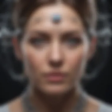 Diagram showcasing potential applications of magnetic mind control technology