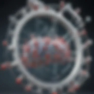 Schematic representation of glutathione reductase function