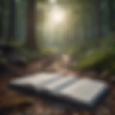 Nature's Calm A calming nature scene that represents tranquility and mental clarity, enhancing the journaling experience.