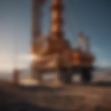Advanced Drilling Technology in Geothermal Energy Extraction Geothermal drilling rig operating at a geothermal energy site