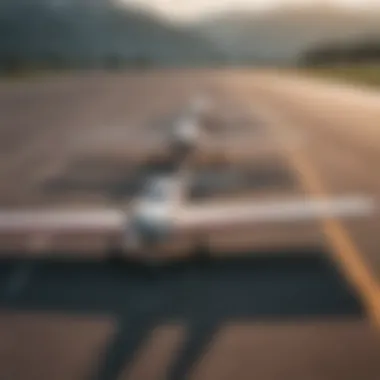 Group of sailplanes lined up on a runway ready for takeoff, illustrating diverse applications in sport.