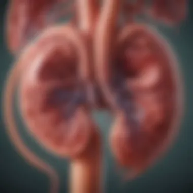 Understanding Kidney Function Illustration depicting the kidneys and their functions.