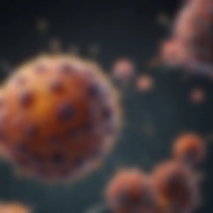 Diagram illustrating types of immunotherapy available