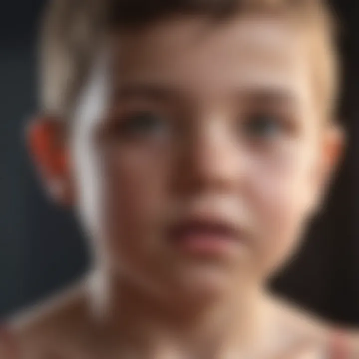 Initial signs of muscular dystrophy in youth