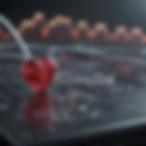 Advanced cardiac monitoring device showcasing real-time data analysis
