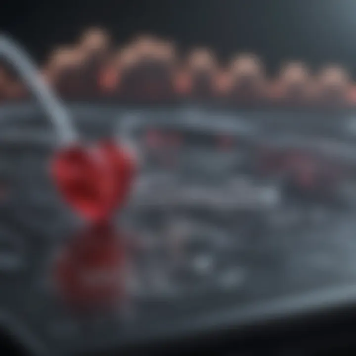 Advanced cardiac monitoring device showcasing real-time data analysis