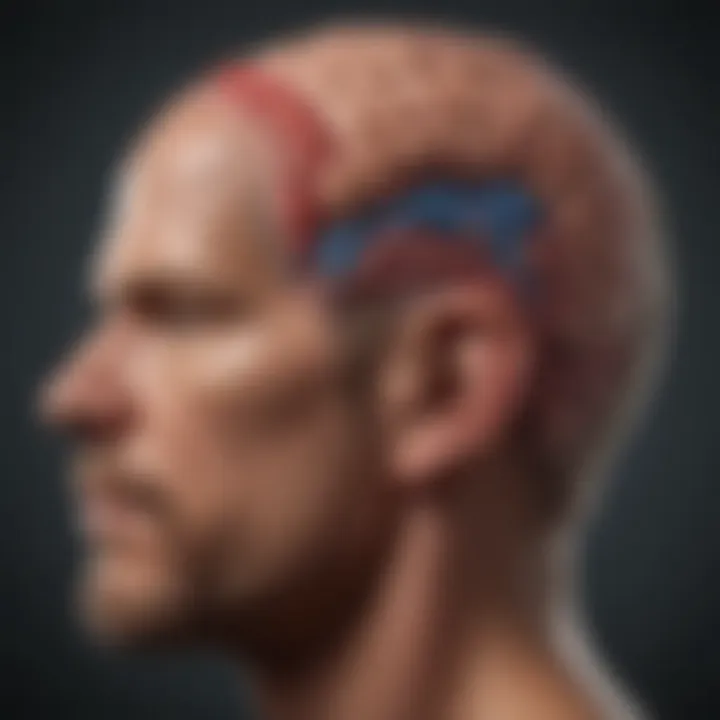 Infographic summarizing neurological effects of keto