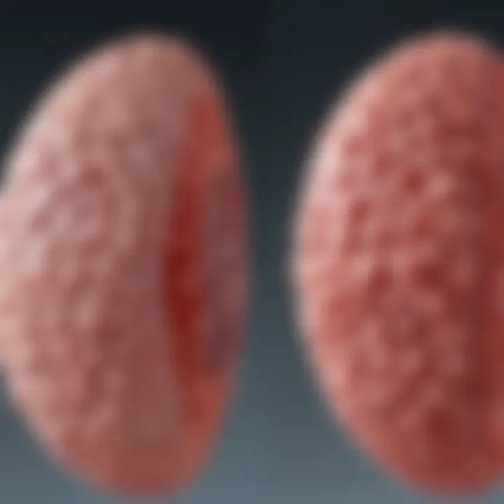 Graph comparing lipid levels before and after statin therapy in clinical trials