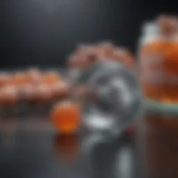 Visual representation of mood enhancing drugs categories