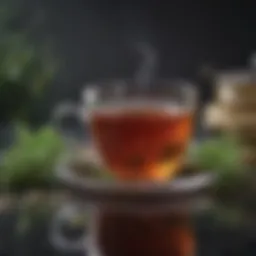 A soothing herbal tea blend known for its benefits in urinary health