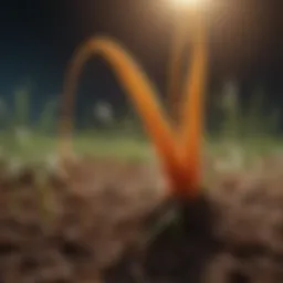 Nitrogen fixation in action with soil microorganisms