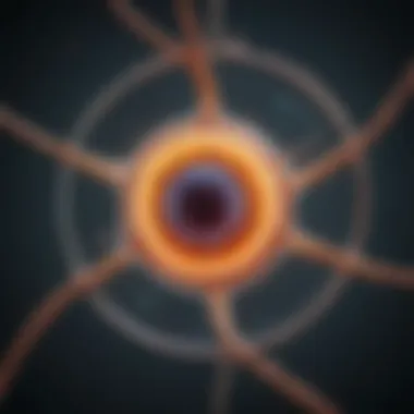 Cellular Communication and the Nucleus Visual representation of the nucleus's role in cellular communication