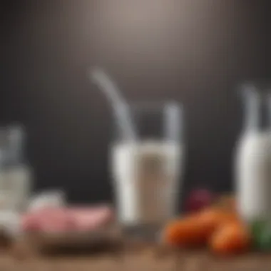Nutritional Aspects of Milk and Liver Health Infographic showcasing the nutritional aspects of milk in liver health.