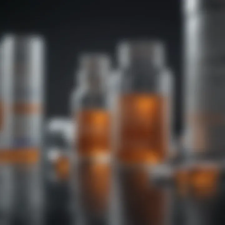 PLGA drug delivery system illustration