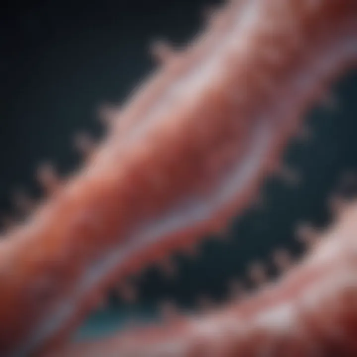 Microscopic view of PLGA in tissue engineering