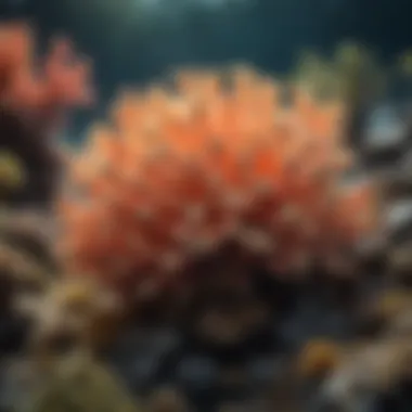 Diversity of Marine Life in Coral Reefs A vibrant coral reef teeming with diverse marine life