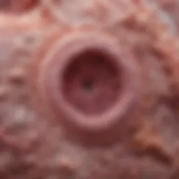 Histological view of sclerosing basal cell carcinoma