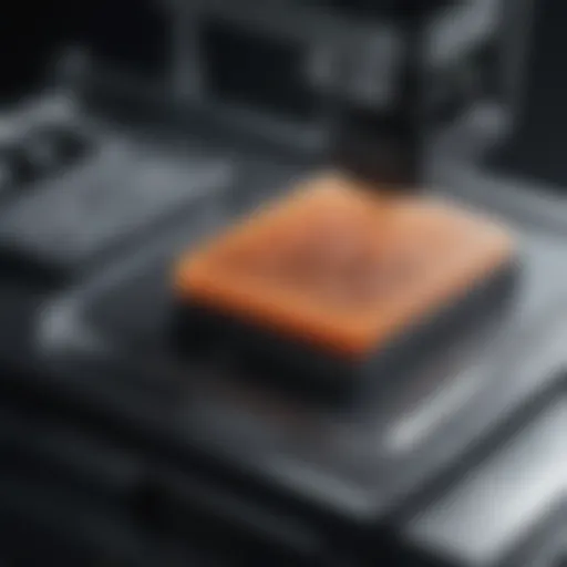 Illustration of SDS-PAGE technique setup