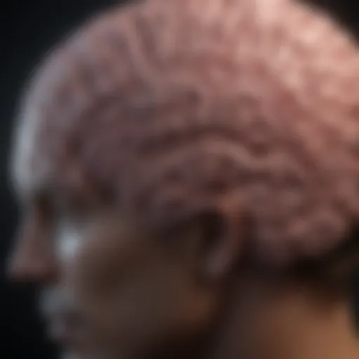 Visual representation of brainwave patterns associated with TBR neurofeedback