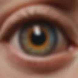 Detailed diagram of the macula anatomy