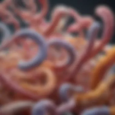 Diversity of the Gut Microbiome and Candida Illustration of gut microbiome diversity