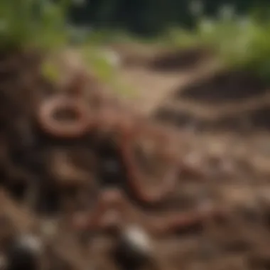 Enhancing Soil Structure with Earthworms Healthy soil structure with earthworms