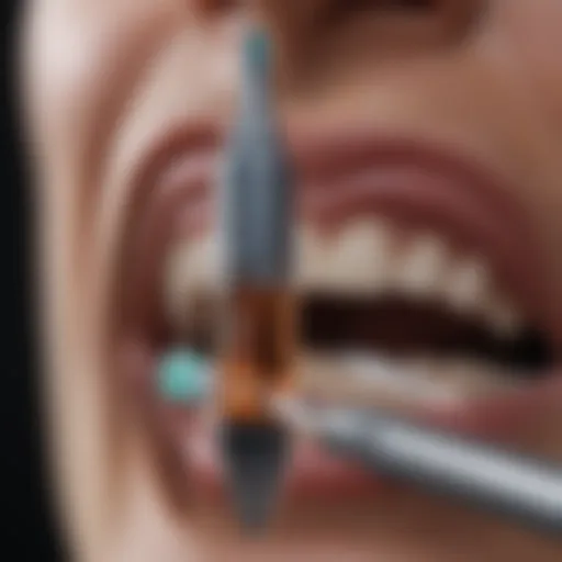 Epinephrine vial with dental tools