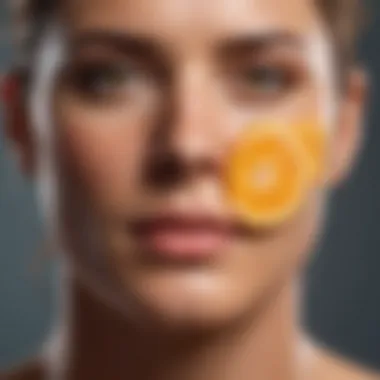Physiological Effects of Vitamin C An infographic illustrating the physiological effects of vitamin C on the body during a cold.