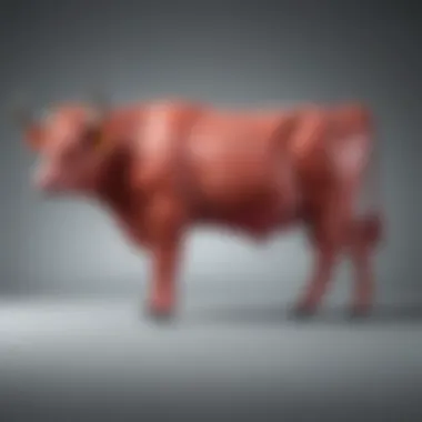 Correlation Between Beef Consumption and Global Warming Graph showing the correlation between beef consumption and global warming trends