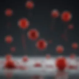 Detailed analysis of blood markers in CLL
