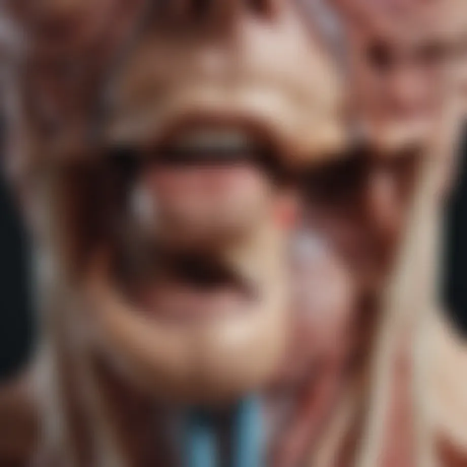 Illustration depicting the anatomical sites affected by enthesitis