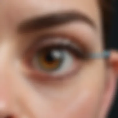 Illustration depicting potential risks associated with eye injections