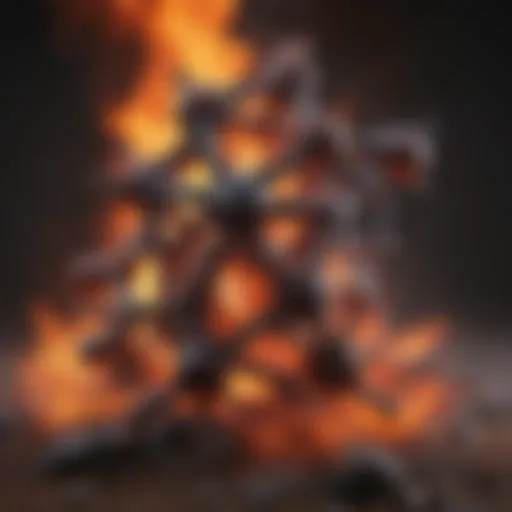 Chemical structure of fire retardant compounds