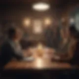 A diverse group engaged in a focus group discussion