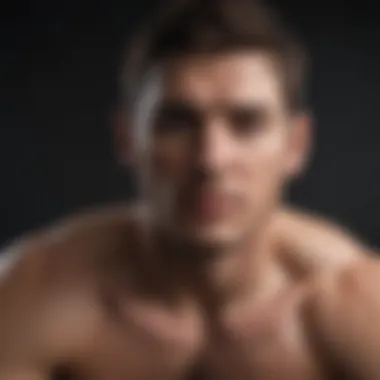 Psychological Effects of Low Testosterone Graph illustrating psychological effects of hypotestosteronism